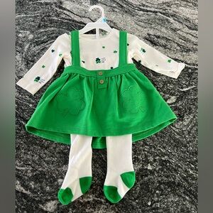 Carter's St. Patrick’s Day Knit Romper